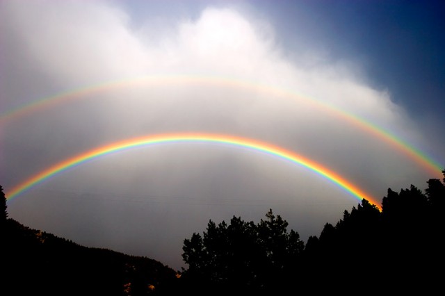© Double rainbow (DI01454), University Corporation for Atmospheric Research, Photo by Carlye Calvin 