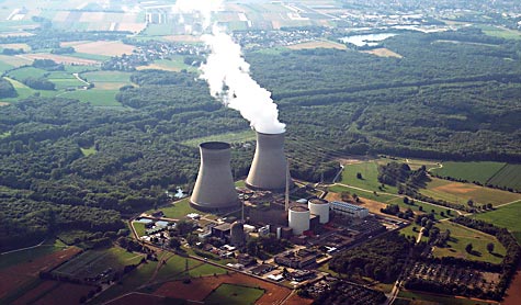 Luftbild KKW Gundremmingen