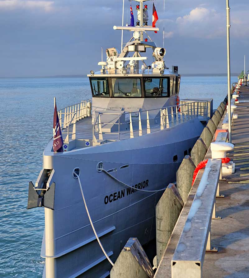 Ocean Warrior, Darwin Harbour, Northern Territory, Australia / © Geoff Whalan