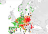 How clean is the air in my city? based on the levels of fine particulate matter measured in the air in cities in 2019 and 2020