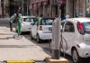 From left to right: Nissan Leaf, Smart ED and Mitsubishi i MiEV electric cars at Plug'n Drive's EV Day in Toronto